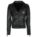 Boda Skins Kay Michaels Mens Leather Jacket