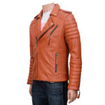 Boda Skins Kay Michaels Mens Leather Jacket - Image 15