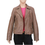 Dalby Leather Biker Jacket - Image 2