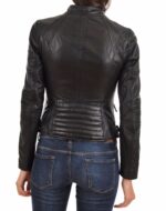 Women Lambskin Genuine Leather Jacket - Image 2