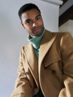 Bridgerton S02 Simon Basset Beige Trench Coat - Image 2