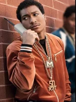 Lil Meech Yellow Hooded Jacket BMF - Image 2