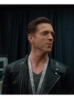 Damian Lewis Leather Jacket Billions - Image 4