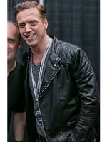 Damian Lewis Leather Jacket Billions - Image 2