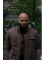 Lorenzo Tejada Brown Suede Jacket Power Book II Ghost S02 - Image 3