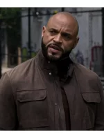 Lorenzo Tejada Brown Suede Jacket Power Book II Ghost S02 - Image 2