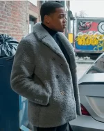 Tariq St. Patrick Shearling Coat Power Book II Ghost S03 - Image 2