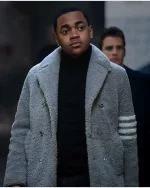Tariq St. Patrick Shearling Coat Power Book II Ghost S03