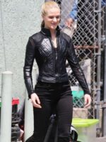 Evan Rachel Wood Westworld S03 Leather Jacket - Image 3