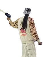 Snoop Dogg Death Row Leopard Track Jacket - Image 2
