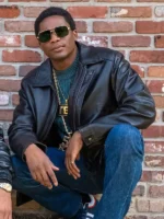 Terry Leather Jacket from Black Mafia Family - Image 3